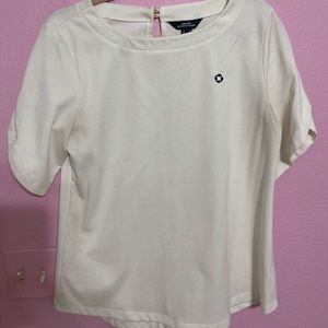 Lands End Chase white shirt, Size M